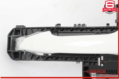 08-15 Mercedes X204 GLK350 Front Left Driver Side Exterior Door Handle White OEM