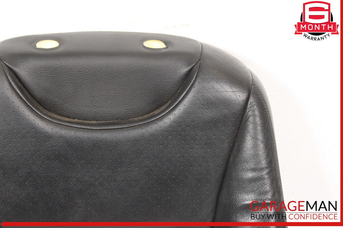 03-10 Porsche Cayenne 955 Front Right Side Top Upper Seat Cushion Cover Black