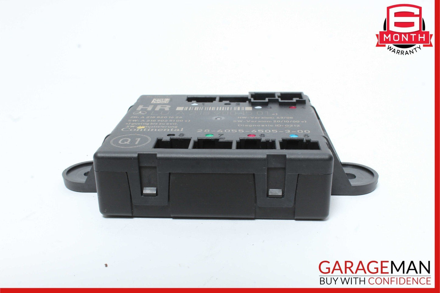 08-18 Mercedes GLK350 E550 CLS550 C300 C250 Rear Right Side Door Control Module