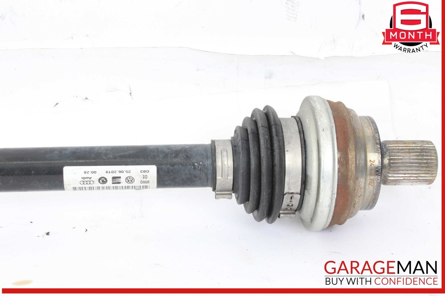17-20 Audi S3 A3 Rear Right Passenger Side CV Axle Shaft 5Q0501204A OEM