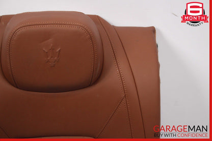 14-17 Maserati Ghibli Rear Right Side Top Upper Seat Cushion Cover Brown
