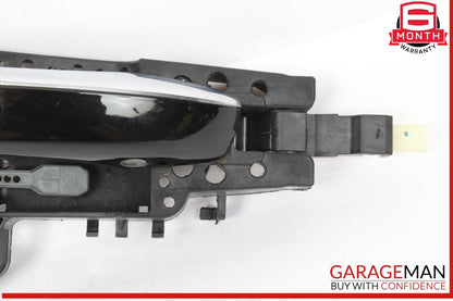 12-18 Audi A6 A7 Right Passenger Side Exterior Door Handle Black 4H0837886 OEM