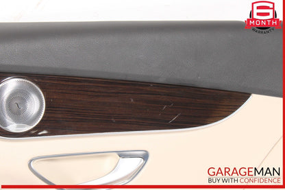 15-21 Mercedes W205 C300 C350e C400 Rear Right Side Interior Door Panel OEM