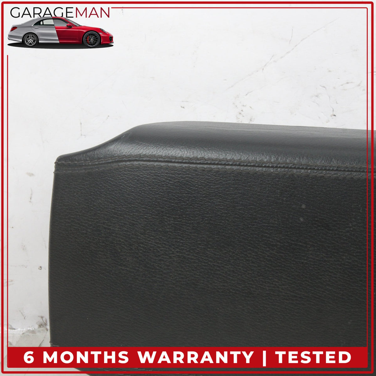 2000-2006 Mercedes W215 CL500 Front Center Console Armrest Lid Cover Black OEM