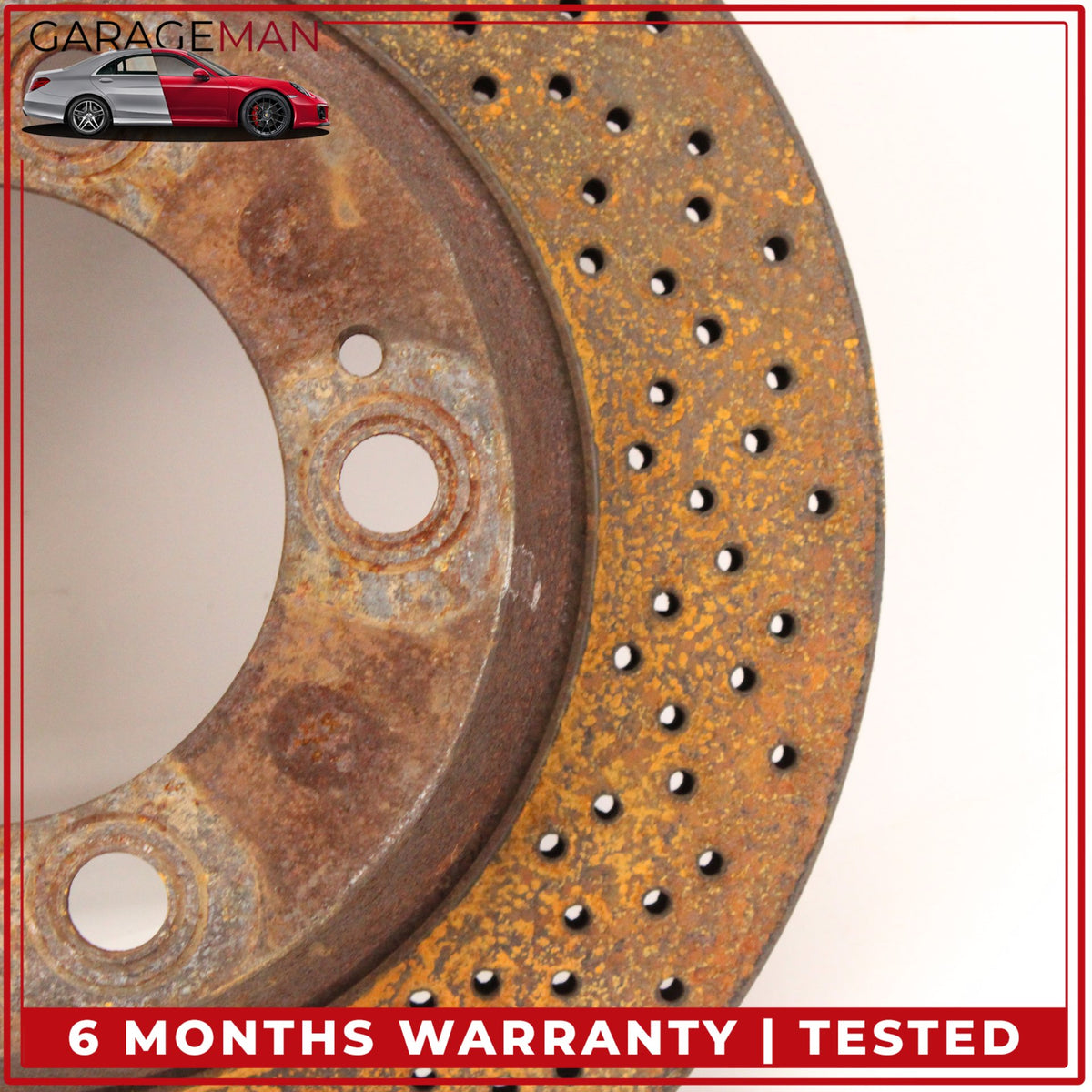 1999-2012 Porsche 911 Carrera 996 Rear Left and Right Side Brake Rotor Disc OEM