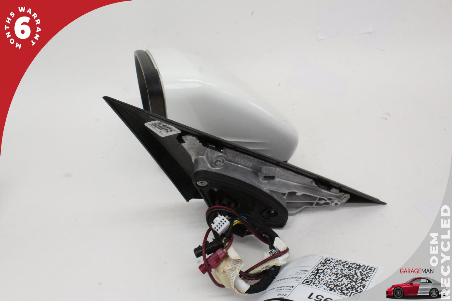 2018 Mercedes-Benz C350e W205 Sedan Front Left Door Rear View Mirror w/ Blind Spot 2058103516
