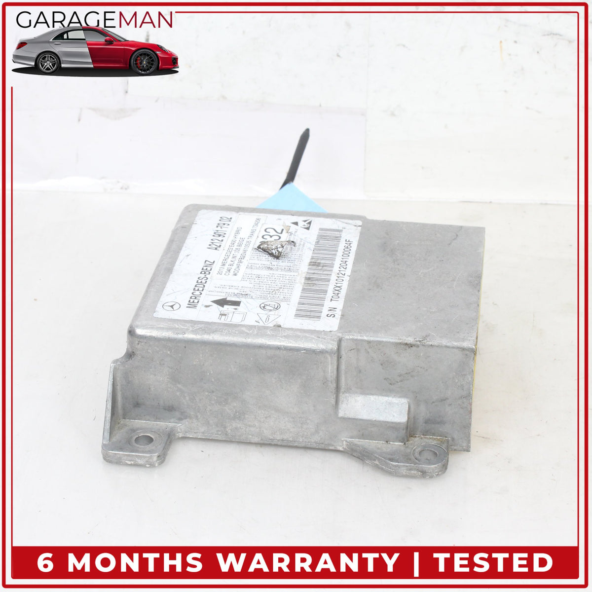 2012-2016 Mercedes W212 E400 Airbag Air Bag Sensor Module 2129017902 OEM