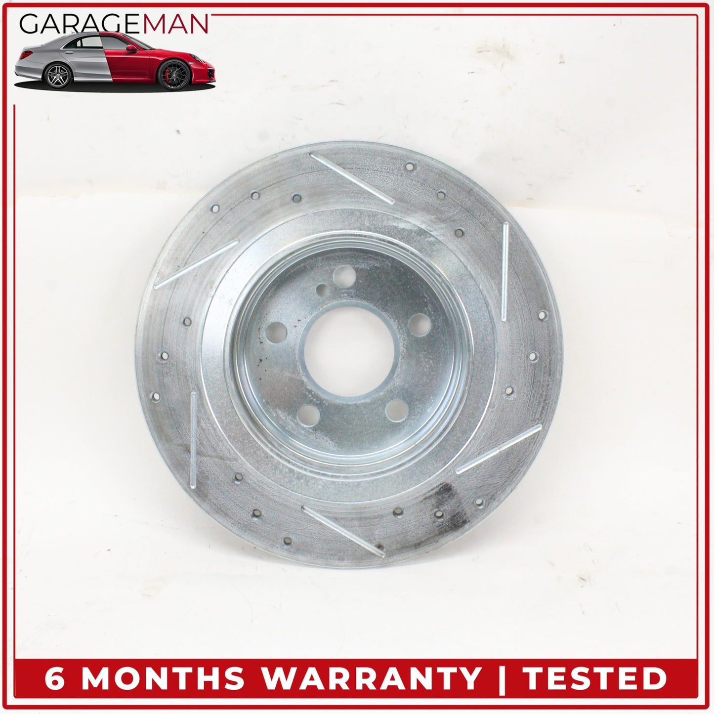 2008-2014 Mercedes W204 C250 Rear Left and Right Side Brake Rotor Disc Set OEM