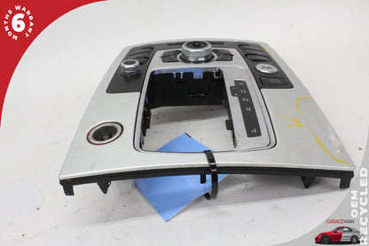 2010-2015 Audi Q7 Front Center Console Shifter Trim w/ Switches 4L0905217B OEM