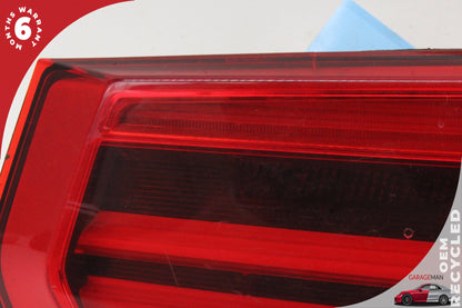 2016-2018 BMW 320i F30 Rear Right Side LED Inner Tail Light Lamp 8736912 OEM