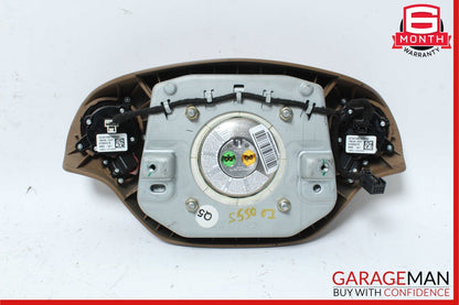 07-10 Mercedes CL500 CL550 S550 Steering Wheel Airbag Air Bag Assembly Brown
