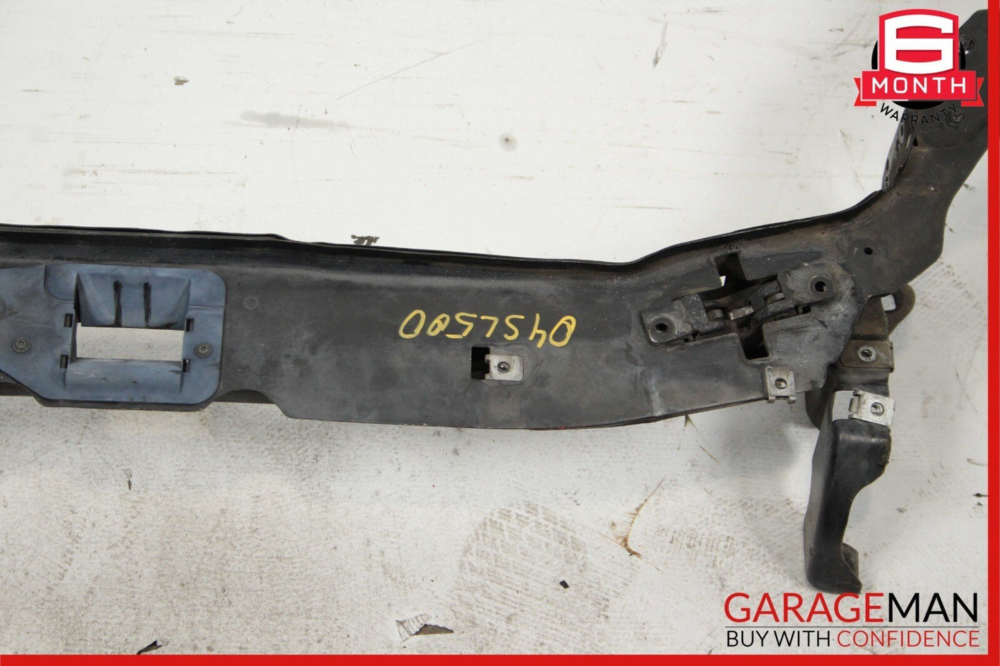 03-08 Mercedes R230 SL500 Front Upper Radiator Core Support Headlight Bracket