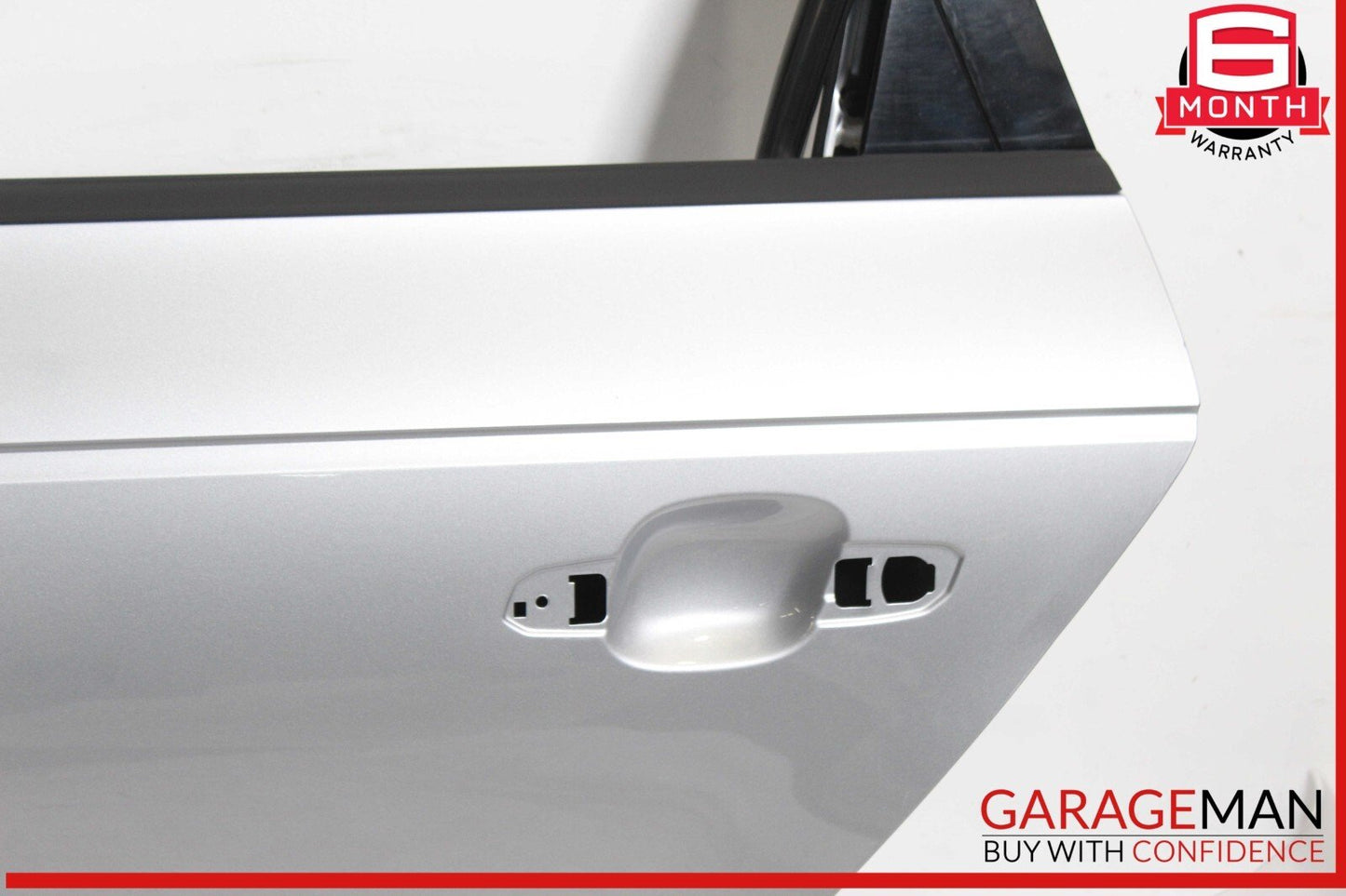 17-24 Audi A4 S4 Sedan Door Shell Rear Left Driver Side Gray OEM