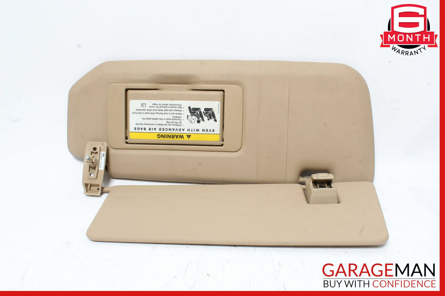 06-08 Mercedes W251 R500 Front Right Side Sun Visor Sun Shade OEM