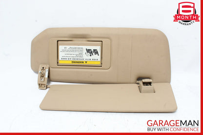 06-08 Mercedes W251 R500 Front Right Side Sun Visor Sun Shade OEM