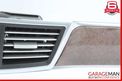 10-13 Mercedes W212 E350 Dashboard Dash AC A/C Air Vent Center Trim Assembly