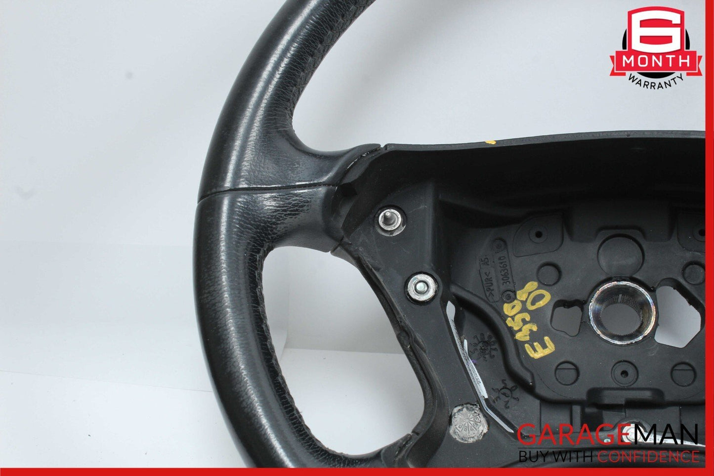 06-09 Mercedes W211 E350 CLS500 CLS550 4 Spoke Driver Steering Wheel OEM