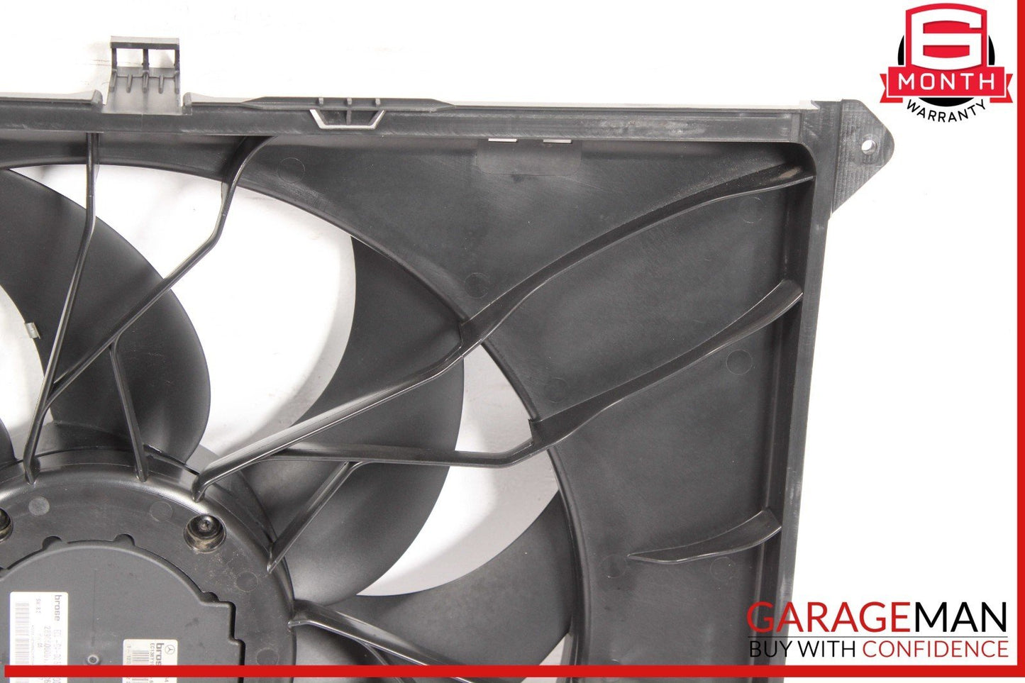 06-13 Mercedes W251 R350 ML350 Engine Cooling Fan Motor Assembly 1645000193 OEM