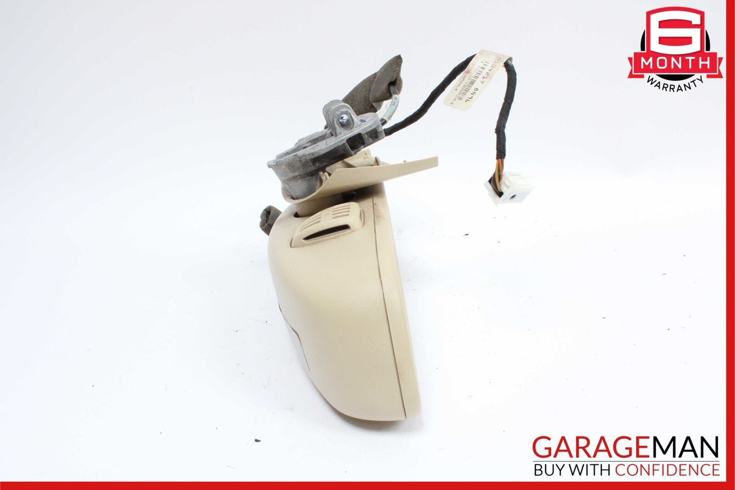 10-16 Mercedes W204 C250 Front Top Upper Rear View Mirror Assembly Beige OEM