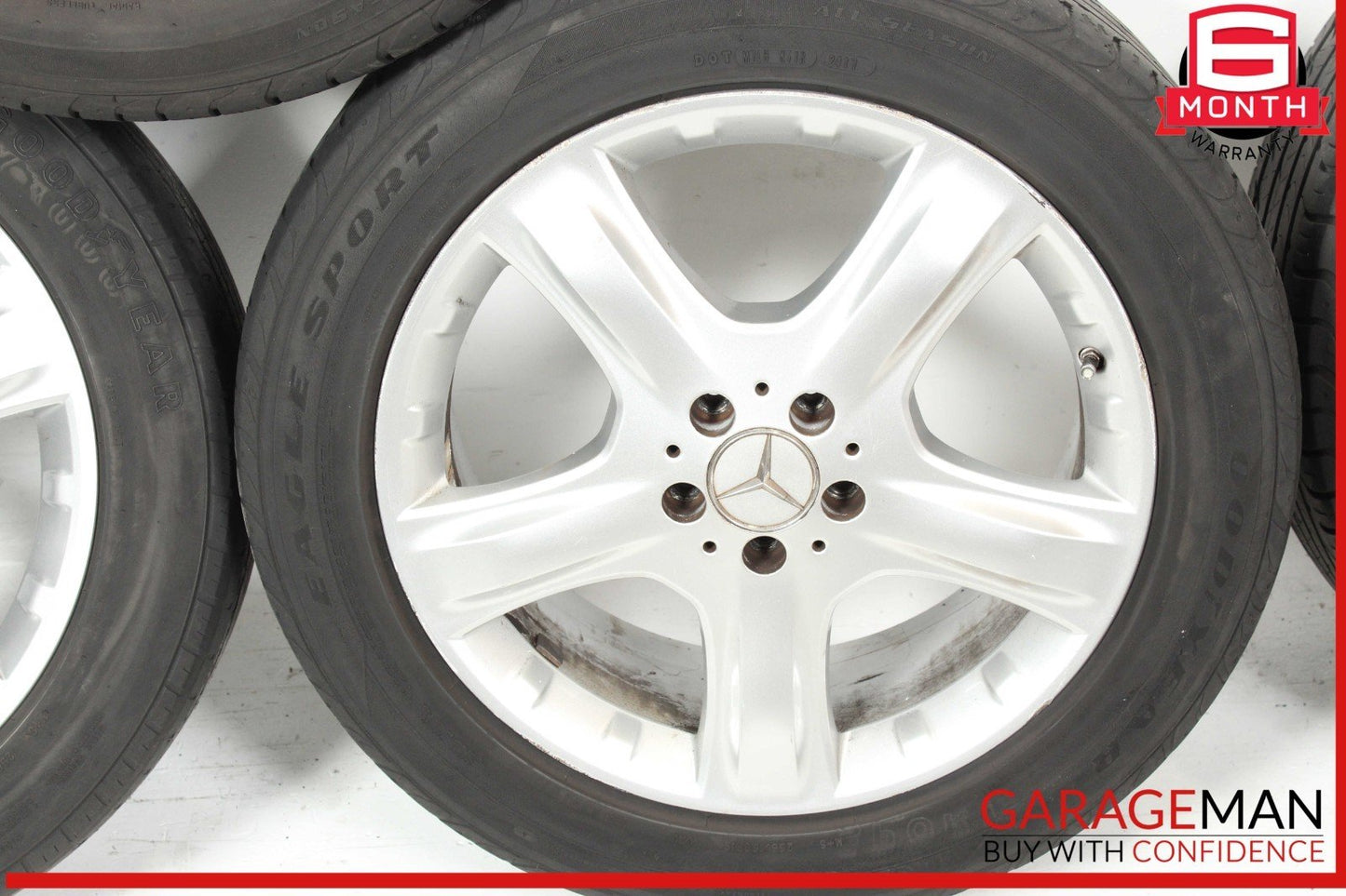 06-09 Mercedes W164 ML350 ML450 Complete Wheel Tire Rim Set of 4 Pc 8Jx19H2 ET60