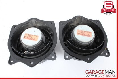 07-09 Mercedes W221 S550 Rear Left & Right Door Audio Sound Speaker Set of 2 OEM