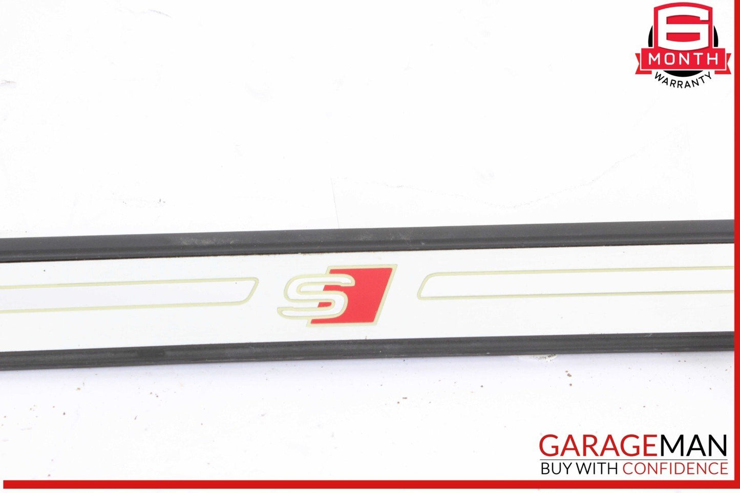 17-24 Audi A4 Front Left & Front Right Side Door Sill Plate Cover Trim OEM