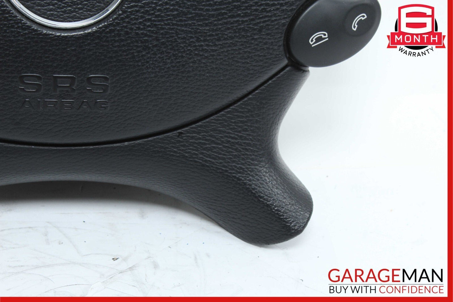 03-12 Mercedes CLK350 E350 SL500 Steering Wheel Airbag Air Bag Leather Black