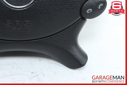 03-12 Mercedes CLK350 E350 SL500 Steering Wheel Airbag Air Bag Leather Black