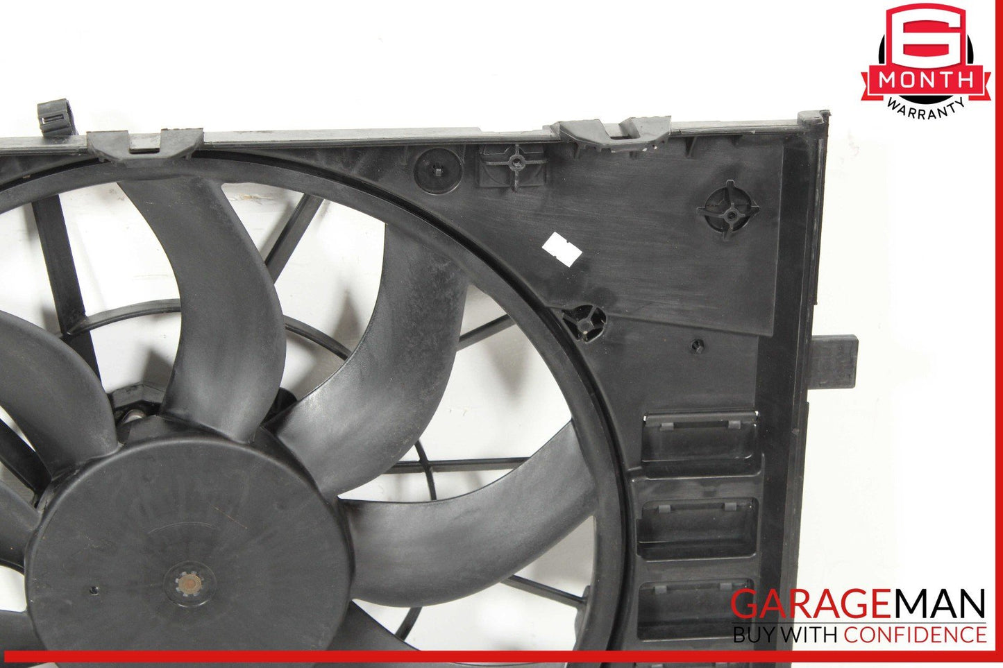 11-18 Porsche Cayenne 958 Engine Cooling Fan Motor Assembly 7P0121207A OEM