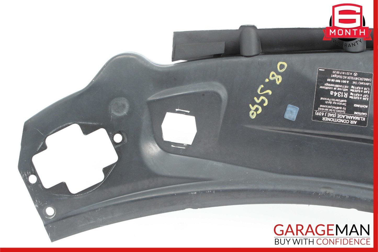 07-13 Mercedes W221 S550 S400 Upper Radiator Core Support Headlight Bracket OEM