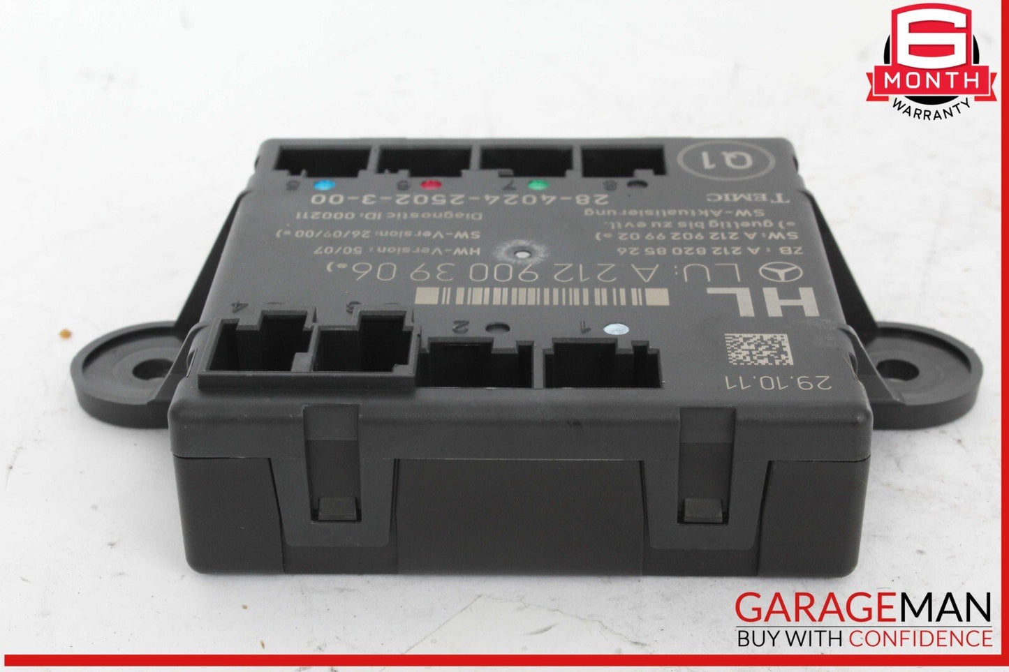08-18 Mercedes W204 C250 Rear Left Side Door Control Module OEM