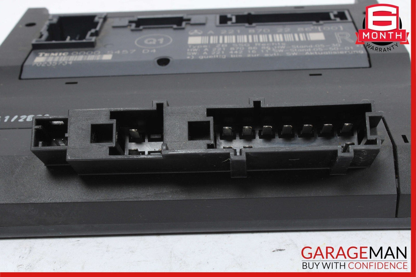 07-13 Mercedes W221 S550 Front Right Side Under Seat Controller Module Unit