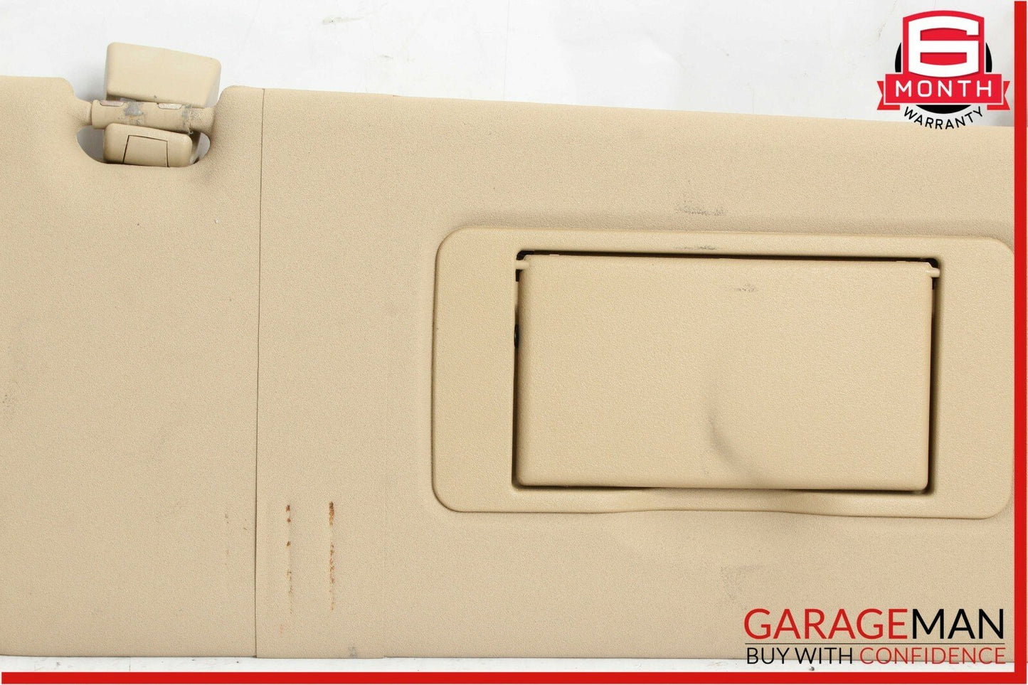 06-12 Mercedes GL450 ML350 Front Right Side Sun Visor Sunvisor Shade Brown
