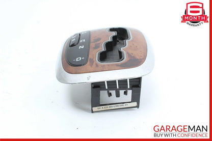 00-06 Mercedes W215 CL55 AMG Center Console Shifter Bezel Trim 2152600196 OEM