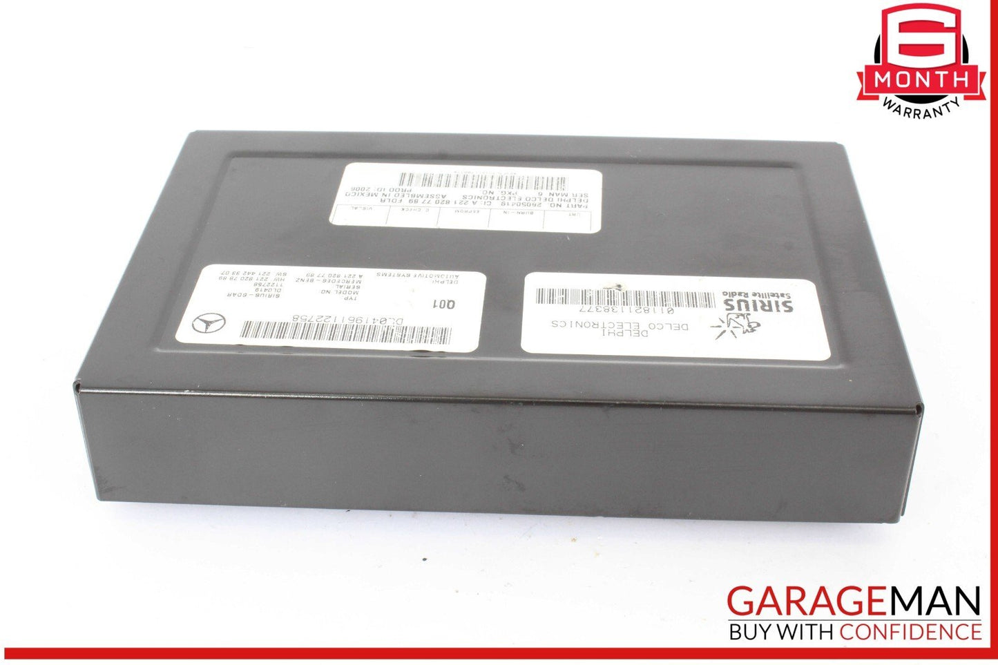 07-14 Mercedes W221 S550 CL550 SLK350 Sirius Satellite Radio Module Receiver OEM