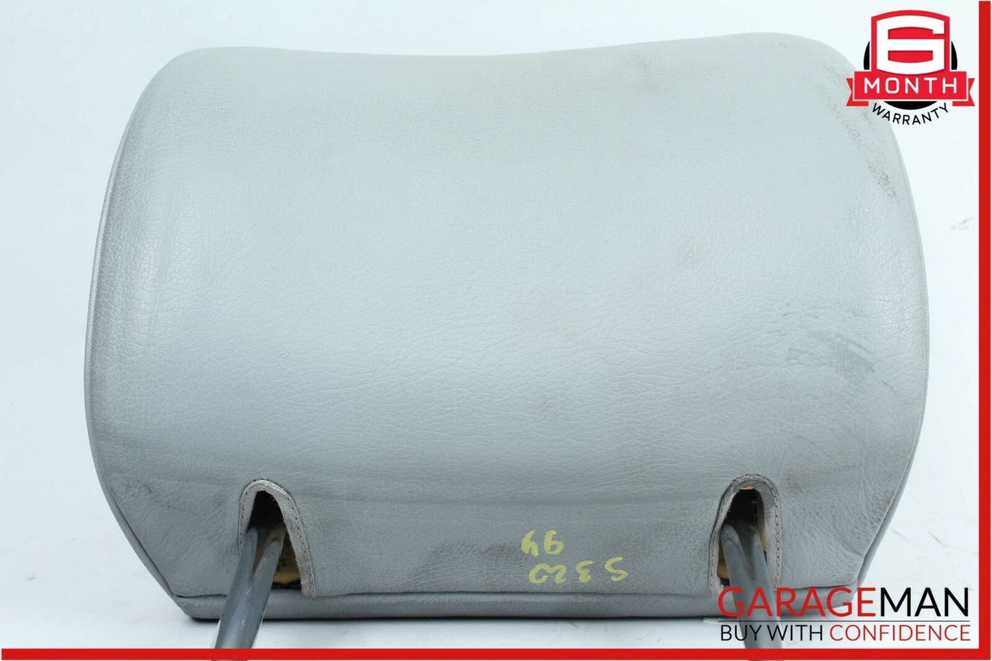 94-99 Mercedes W140 S320 S420 Front Left / Right Seat Headrest Head Rest Gray