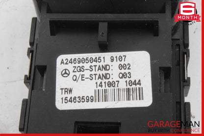12-20 Mercedes W166 ML400 CLA250 Parking Brake Release Handle 2469050451 OEM