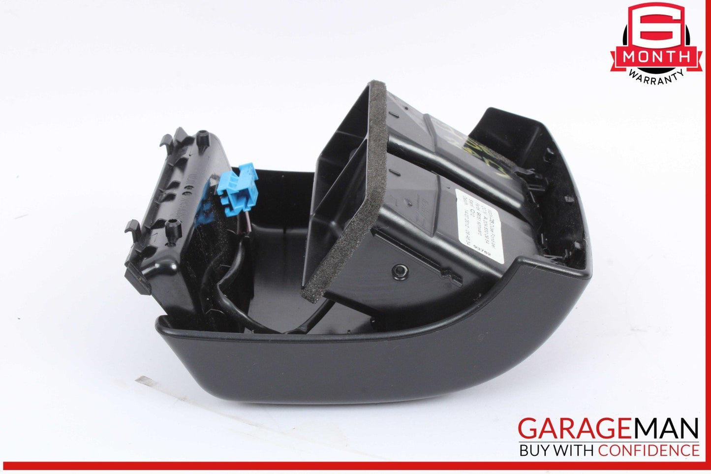 08-17 Mercedes W204 C250 E350 Rear Center Console AC Air Vent Trim Black OEM