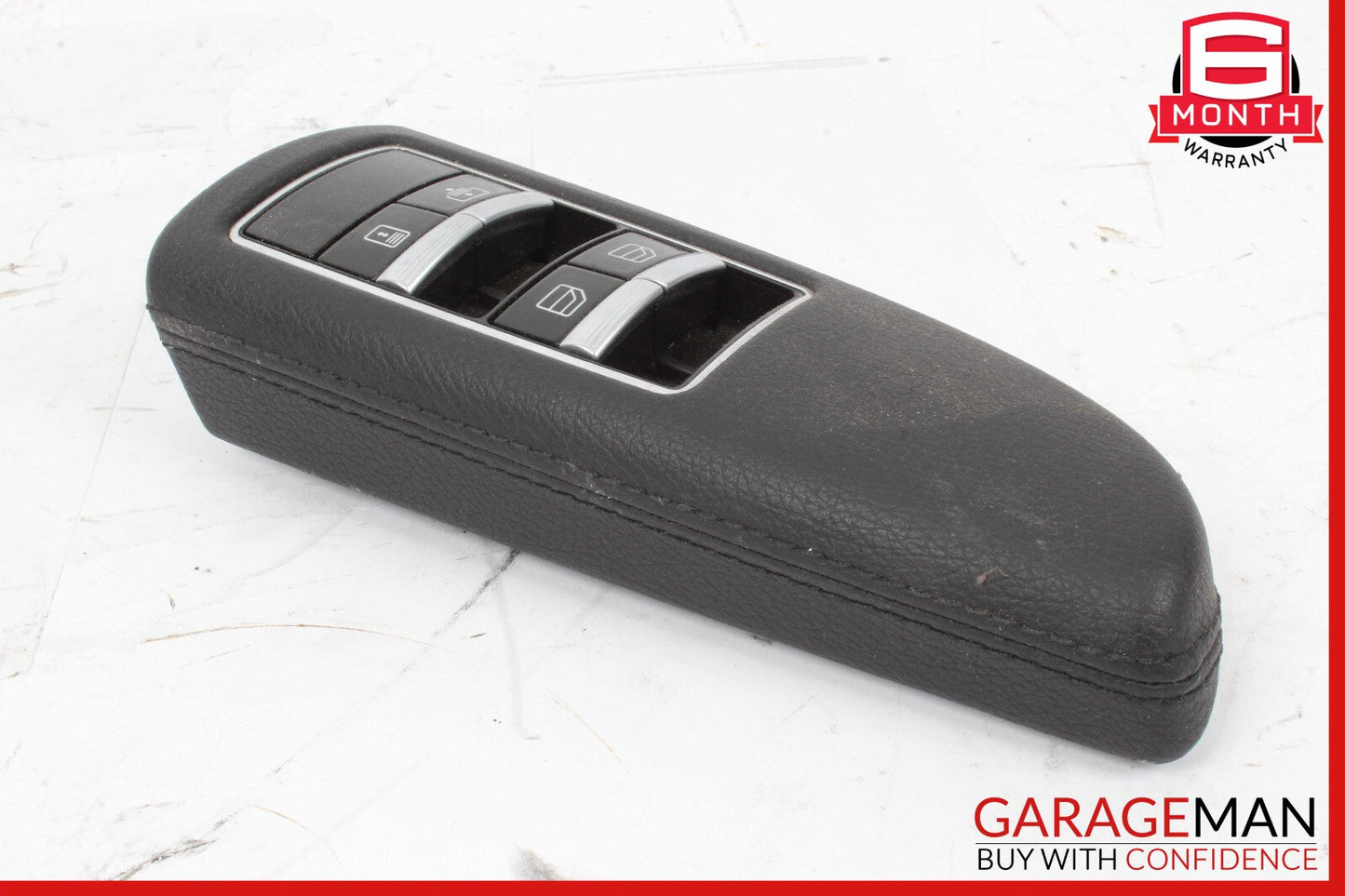 10-13 Mercedes W221 S550 S450 Rear Left Side Window Control Switch Black OEM