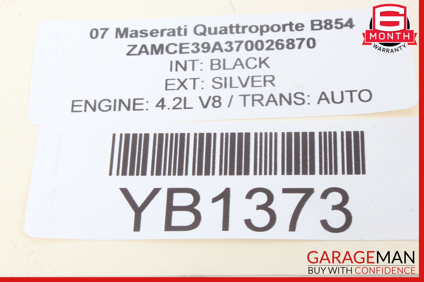 03-08 Maserati Quattroporte M139 HID Xenon Headlight Control Module OEM