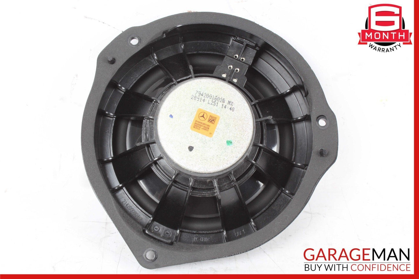 12-19 Mercedes W166 ML400 Rear Left or Right Door Sound Speaker 1668202102 OEM