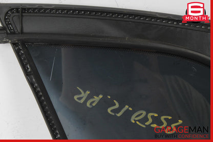07-13 Mercedes W221 S550 Rear Right Passenger Side Quarter Door Window Glass OEM