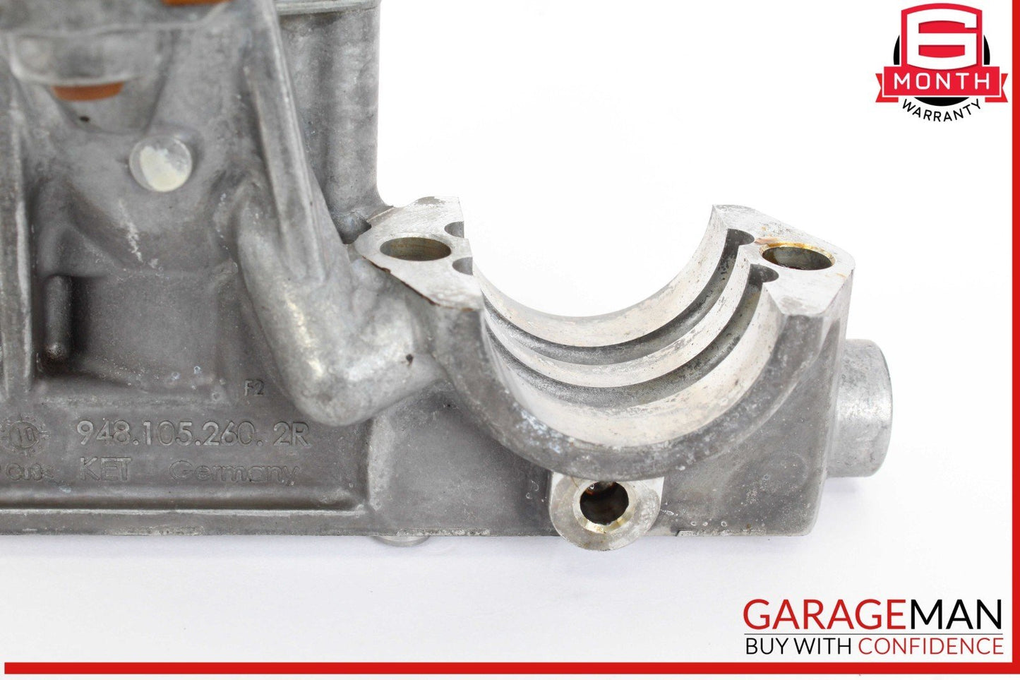 10-18 Porsche Panamera 970 Cayenne Engine Camshaft Ledge Valve Flange Bracket