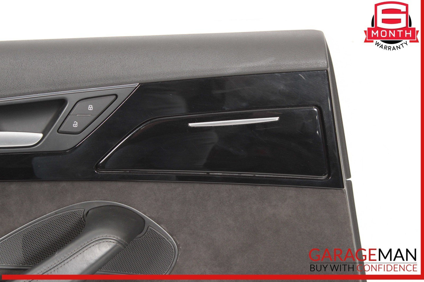 11-17 Audi A8 S8 Rear Left Driver Side Door Cover Panel Trim Assembly OEM