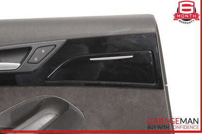 11-17 Audi A8 S8 Rear Left Driver Side Door Cover Panel Trim Assembly OEM