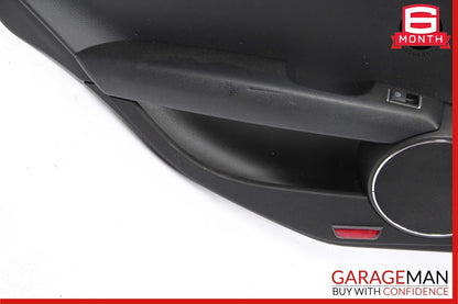 08-14 Mercedes W204 C300 Sedan Rear Left Side Interior Door Panel Cover OEM