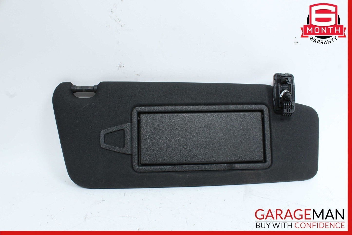 08-14 Mercedes W204 C300 Front Right Side Sun Visor Sunvisor Shade Black OEM