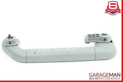 03-10 Porsche Cayenne 955 957 Rear Left Side Interior Top Roof Grab Handle Gray