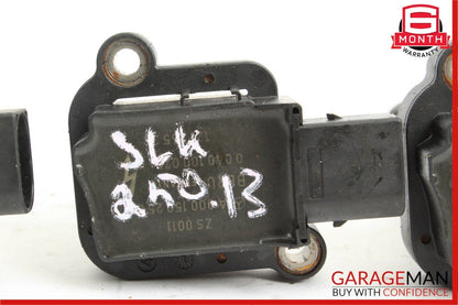 12-14 Mercedes R172 SLK250 Engine Ignition Coil Spark Plug 0001502580 Set OEM