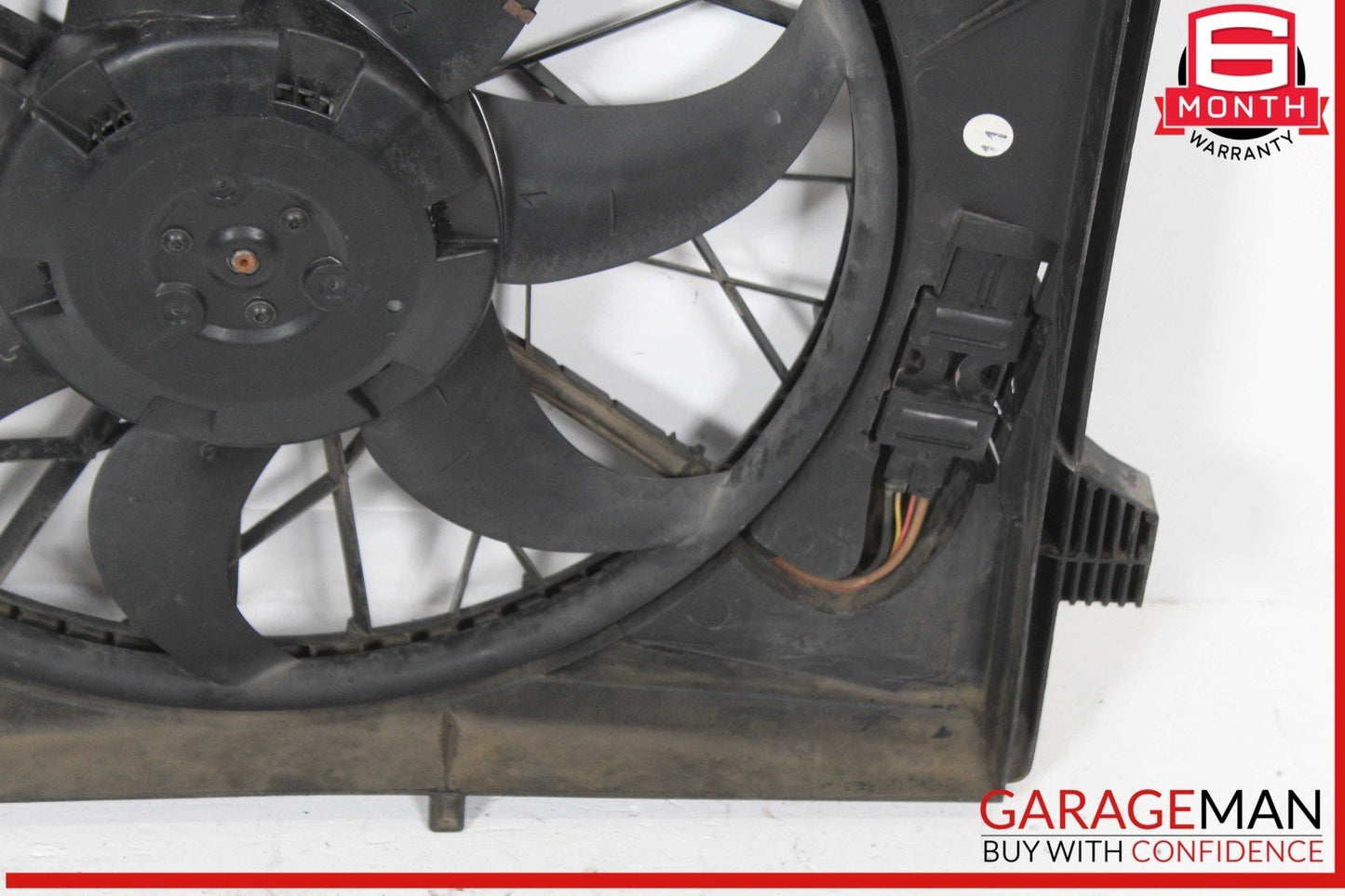 03-12 Mercedes R230 SL500 SL550 Engine Motor Cooling Radiator Fan Shroud Assy